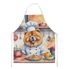 Chow Chow The Chef Apron Cooking Kitchen Server Baking Crafts Gardening for Adult Women Men, Unisex, Large, Multicolor