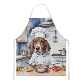 American English Coonhound The Chef Apron Cooking Kitchen Server Baking Crafts Gardening for Adult Women Men, Unisex, Large, Multicolor