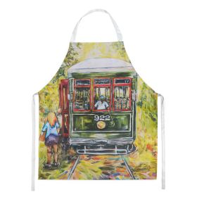 Saint Charles No. 922 Streetcar Apron Cooking Kitchen Server Baking Crafts Gardening for Adult Women Men, Unisex, Large, Multicolor