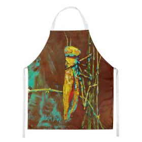 Stuck on Boo Grasshopper Apron Cooking Kitchen Server Baking Crafts Gardening for Adult Women Men, Unisex, Large, Multicolor