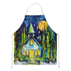 Rock of Ages Church Apron Cooking Kitchen Server Baking Crafts Gardening for Adult Women Men, Unisex, Large, Multicolor