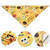 Halloween Dog Bandanas Triangle