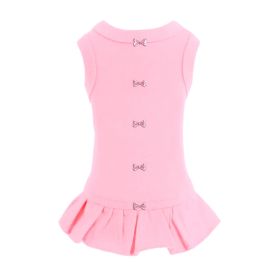 Candy Bow Dog Dress Collection (Color Option: Pink, size: XXS)