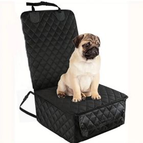 DOg Car Seat Cover, Waterproof Pet Front Seat Cover Vehicle Seat Protection, Scratch Proof & Nonslip Pet Car Seat Protector Dog Seat Cover For Cars, T (Option: Car dog seat cover)