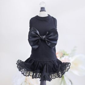 Ballerina Dog Dress Collection (Color Option: Black, size: M)